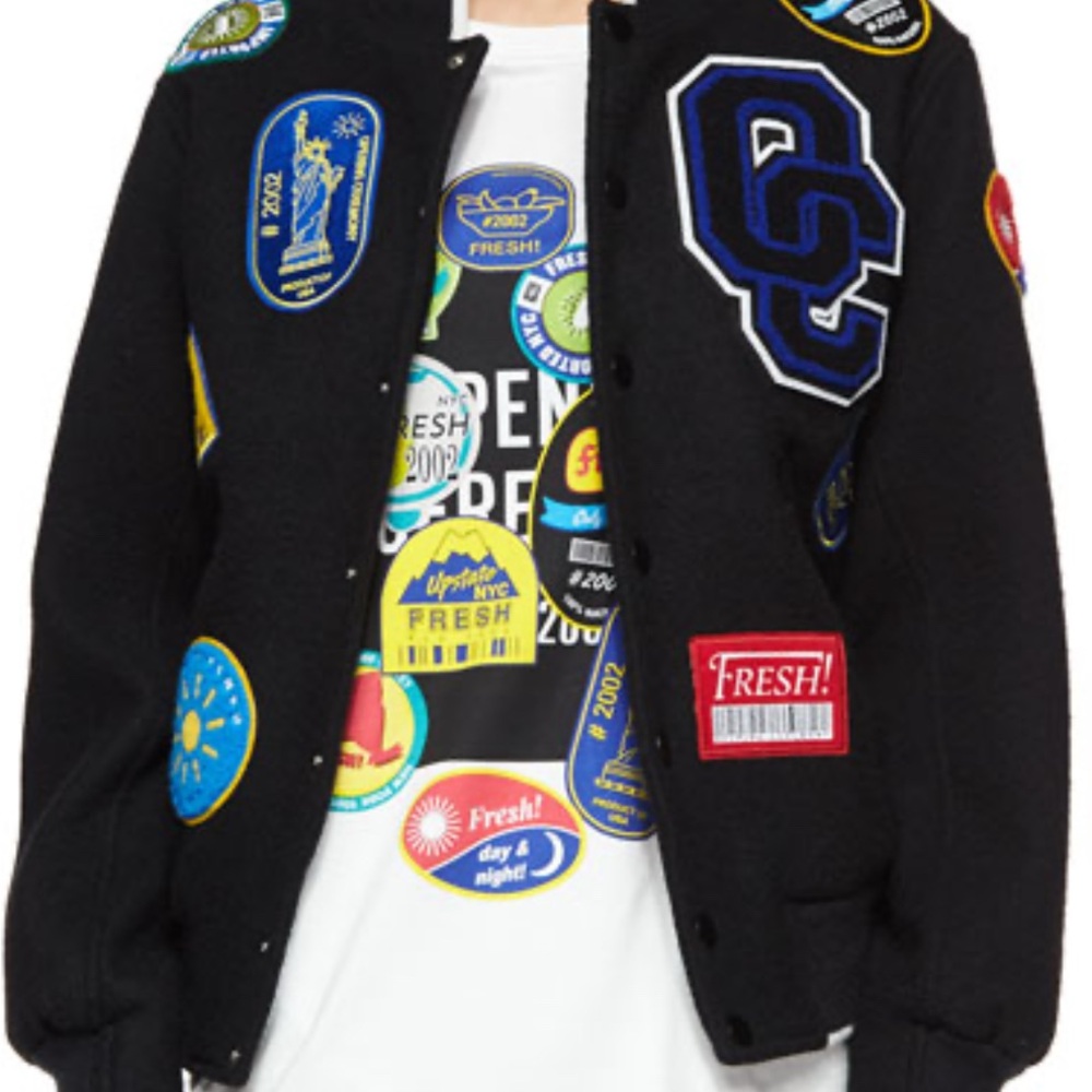 Opening Ceremony Varsity Jacket with Patches